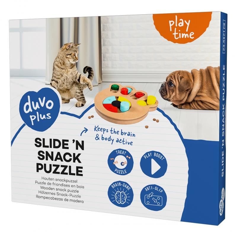 Hundeleke Slide `n Snack Puzzle - Pote Multicolour