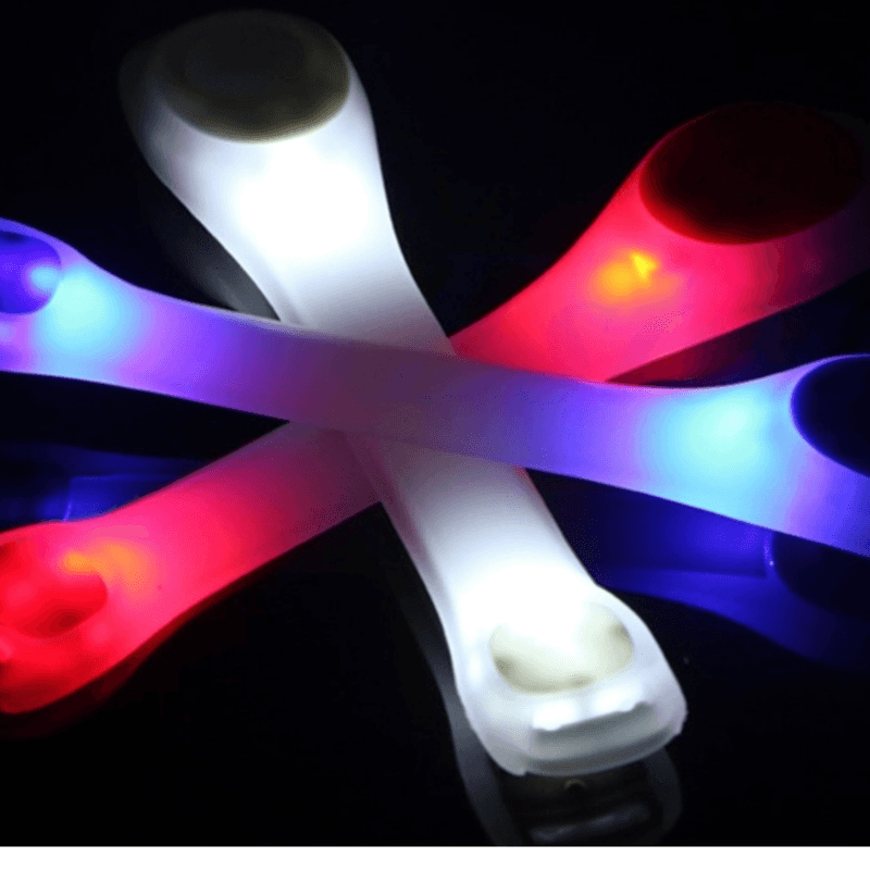 Led Flashband, blå