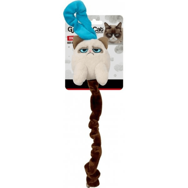 Grumpy Long Tail Door Dangler Cat Toy