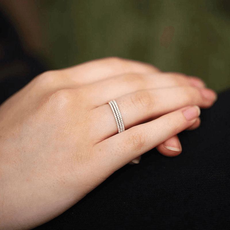 Prinsesse ring, gullbelagt